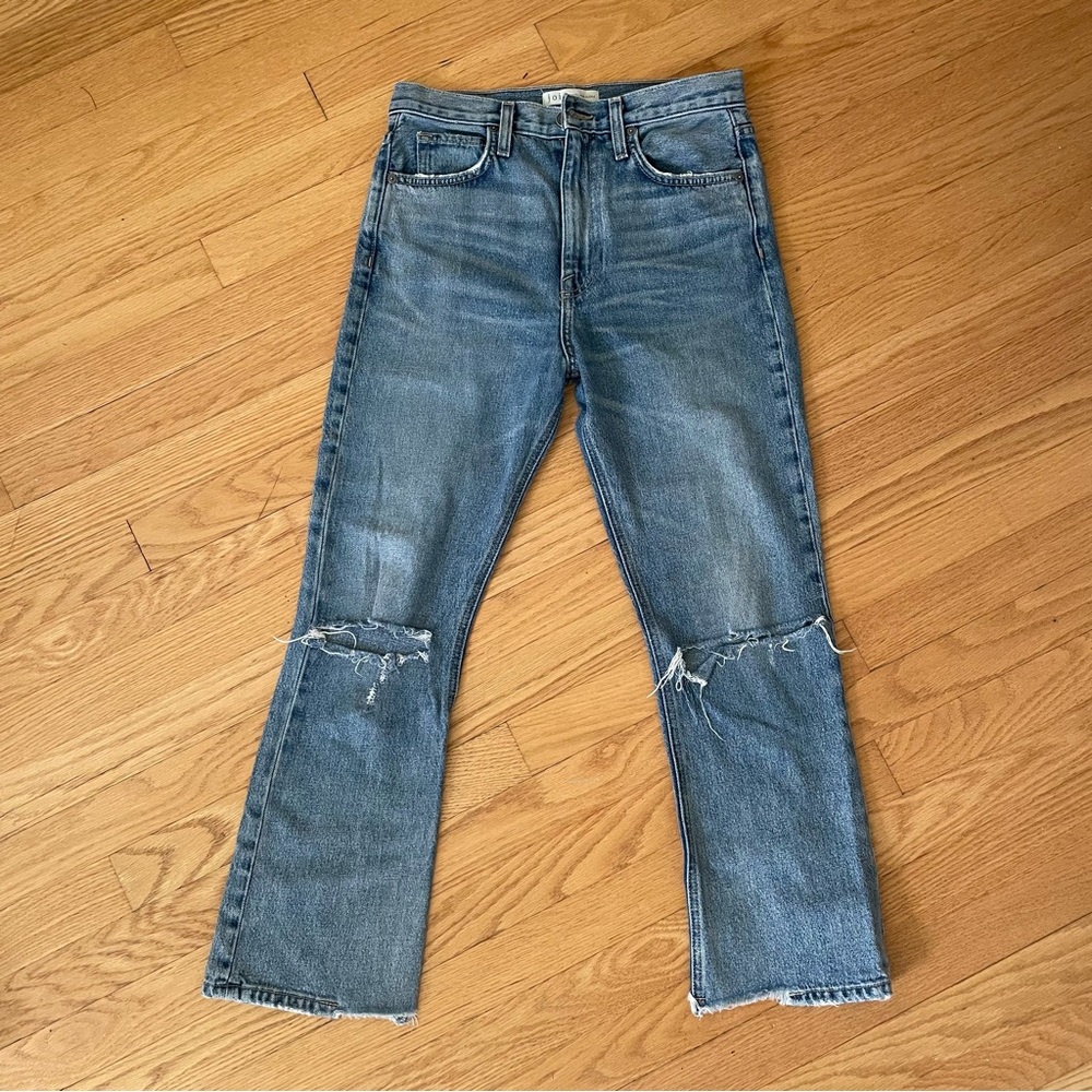 Cropped Flare Jeans